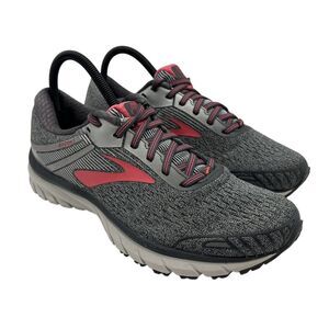 Brooks Shoes Womens Sz 9.5 GTS 17 Gray Pink Cushion Running Sneakers 1202861B079